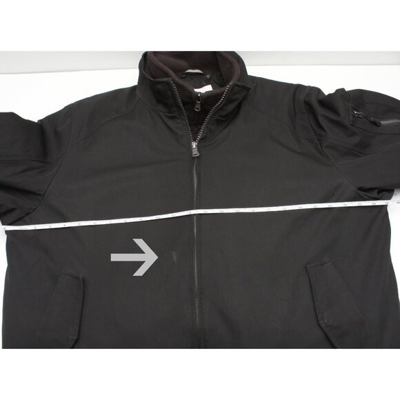 Calvin Klein Men's Black Full Zip Double Closure Jacket Large - Picture 6 of 6